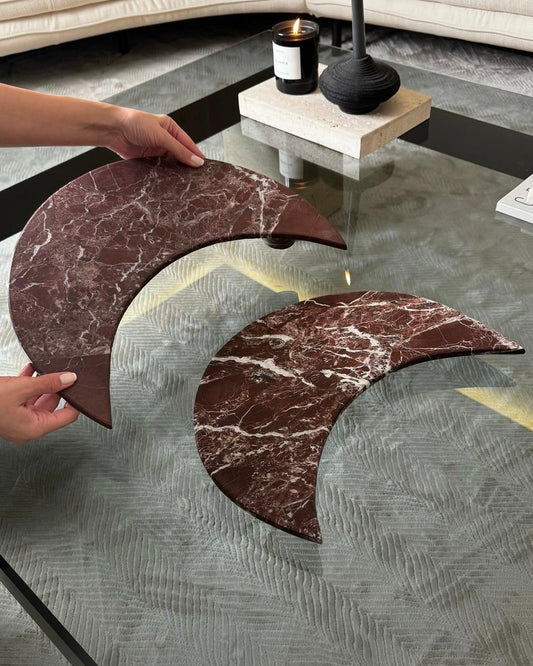 Crescent marble set *without box