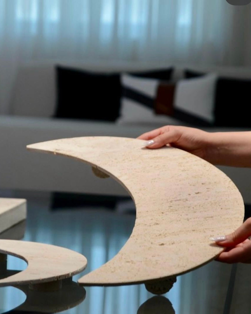 Crescent marble set *without box