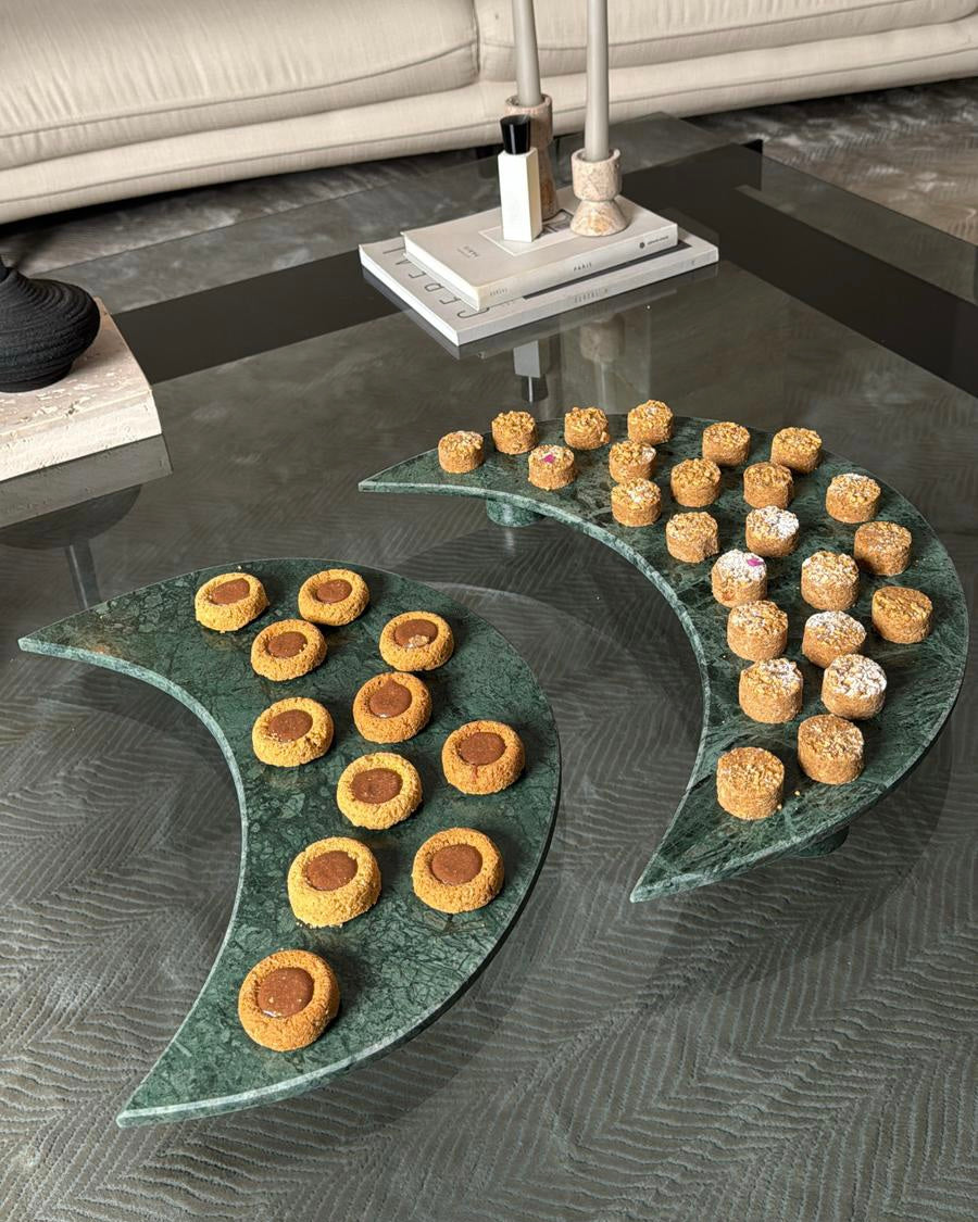 Crescent marble set *without box