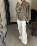 Puff sleeves shirt